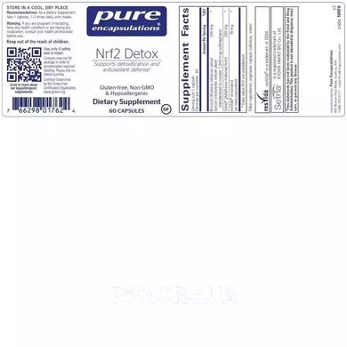 Детокс Pure Encapsulations (Nrf2 Detox) 60 капсул купить в Киеве и Украине