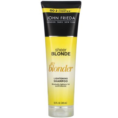 Осветляющий шампунь Sheer Blonde, Go Blonder, John Frieda, 245 мл купить в Киеве и Украине