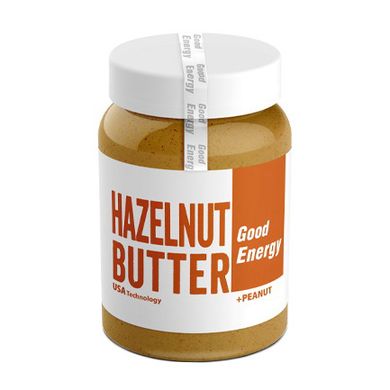 Hazelnut Butter + Peanut Good Energy 400 g