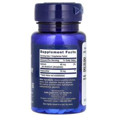 Vinpocetine Life Extension (Vinpocetine) 10 mg 100 tablets