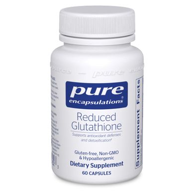 Уменьшенный глутатион Pure Encapsulations (Reduced Glutathione) 60 капсул купить в Киеве и Украине