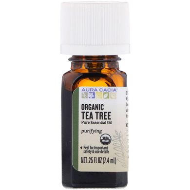 Масло чайного дерева Aura Cacia (Organic tea tree) 7.4 мл