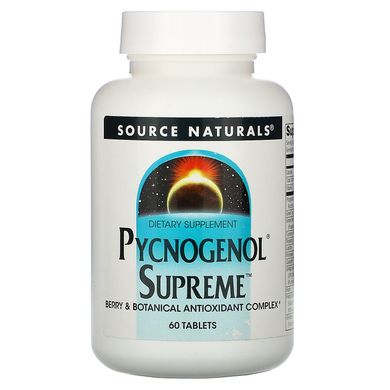 Пікногенол максимальний Source Naturals (Pycnogenol Supreme) 60 таблеток