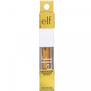 ELF, Eyeshadow with Liquid Shimmer, 24 Karat Gold, 0.1 Fluid Ounce (3 ml)