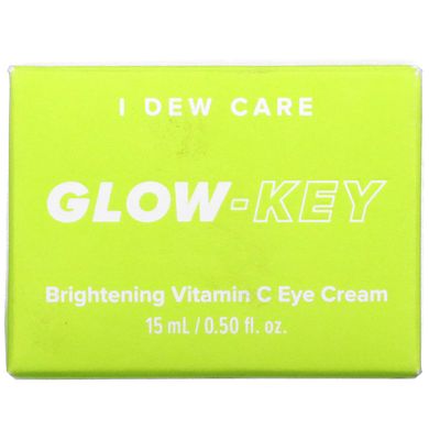 I Dew Care, Glow-Key, осветляющий крем для кожи вокруг глаз с витамином С, 0,50 жидких унций (15 мл) купить в Киеве и Украине
