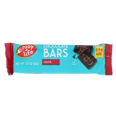 Батончик темного шоколаду Enjoy Life Foods (Dark Chocolate) 32 г
