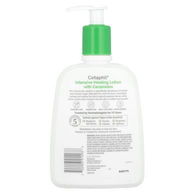 Cetaphil, Интенсивный лечебный лосьон с церамидами, средний, без отдушек, 16 жидких унций (473 мл) купить в Киеве и Украине