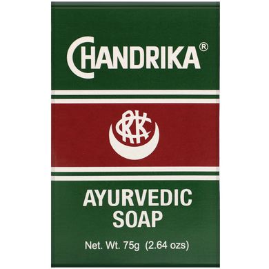 Chandrika, аюрведичне мило, Chandrika Soap, 264 унції (75 г)