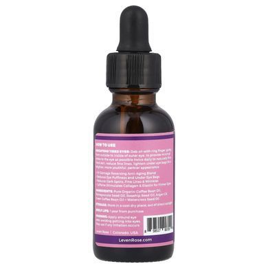 Подтягивающая сыворотка с кофе для кожи вокруг глаз Leven Rose (Coffee Eye Lift Serum) 30 мл купить в Киеве и Украине