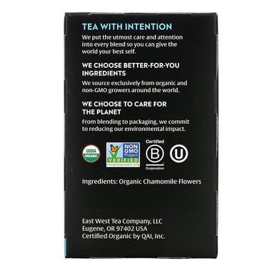 Ромашковий чай без кофеїну органік Choice Organic Teas (Herbal Tea Chamomile) 16 шт 14 г