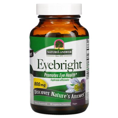 Очанка Nature's Answer (Eyebright) 800 мг 90 капсул