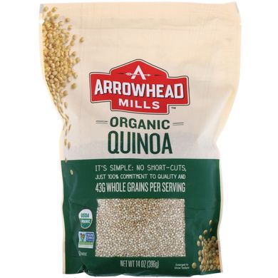 Натуральна кіноа органік Arrowhead Mills (Quinoa) 396 г