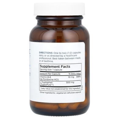 Metabolic Maintenance, L-Tryptophan, 500 mg, 60 Capsules купить в Киеве и Украине