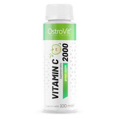 Витамин С шот вкус яблока OstroVit (Vitamin C 2000) 100 мл купить в Киеве и Украине
