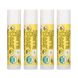 Органічний бальзам для губ Sierra Bees (Organic Lip Balm) 4 штуки в упаковці крем-брюле фото