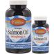 Масло лосося Carlson Labs (Salmon Oil) 500 мг 180+50 капсул фото
