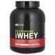 Serum protein isolate Optimum Nutrition (100% Whey Gold Standard) 2270 g with Rocky Road dessert flavor.
