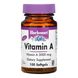 Витамин A, Bluebonnet Nutrition, 100 капсул фото