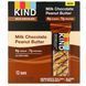 Молочний шоколад, арахісова олія, Milk Chocolate, Peanut Butter, KIND Bars, 12 батончиків по 40 г кожен фото