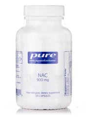 Ацетилцистеин Pure Encapsulations (NAC N-Acetyl-l-Cysteine) 900 мг 120 капсул купить в Киеве и Украине
