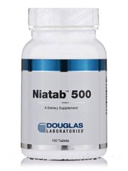 Ниацин Douglas Laboratories (Niatab) 100 таблеток купить в Киеве и Украине