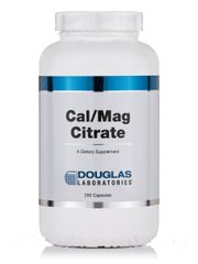 Кальций и Магний Цитрат Douglas Laboratories (Cal/Mag Citrate) 250 капсул купить в Киеве и Украине