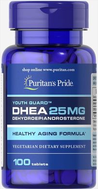 ДГЕА Puritan's Pride (DHEA) 25 мг 100 таблеток