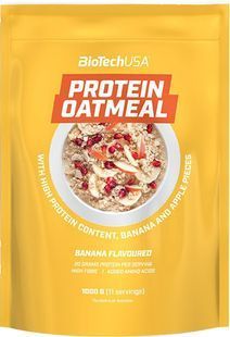 Протеїнова вівсянка BioTechUSA (Protein Oatmeal) 1 кг, банан-яблуко