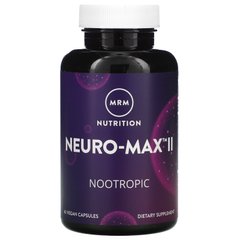 Neuro-Max II, MRM, 60 веганських капсул