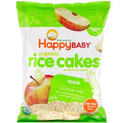Рисове печиво, яблуко, Rice Cakes, Nurture Inc, 40 г