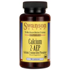 Кальцій 2-АЕП, Calcium 2-AEP, Swanson, 90 капсул