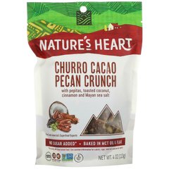 Nature's Heart, Churro Cacao Pecan Crunch, 4 унції (113 г)