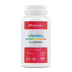 Витамины для женщин Sporter (Vitamins for Women) 60 таблеток купить в Киеве и Украине
