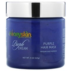 Honeyskin, Purple Dream, фиолетовая маска для волос, 4 унции (113 г) купить в Киеве и Украине