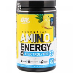 Амінокислоти + електроліти Optimum Nutrition (Essential Amino Energy + Electrolytes) 285 г зі смаком ананаса