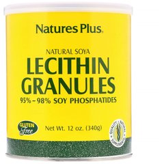 Лецитин из сои Nature's Plus (Lecithin Granules) гранулы 340 г купить в Киеве и Украине