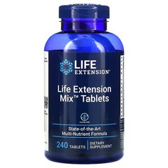 Мультивитамины Life Extension (Mix Tablets) 240 таблеток купить в Киеве и Украине