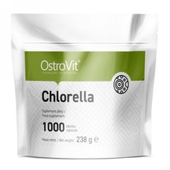Хлорела, CHLORELLA, OstroVit, 1000 таблеток