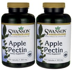 Яблучний пектин, Apple Pectin, Swanson, 300 мг, 500 капсул