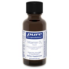 Витамин Д3 Pure Encapsulations (Vitamin D3) 22.5 мл купить в Киеве и Украине