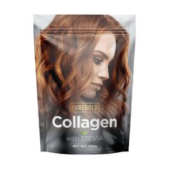 Колаген Стевія Малина Pure Gold (Collagen Stevia) 450 г