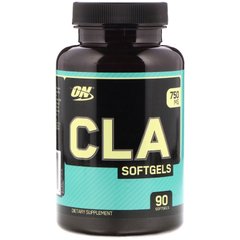 CLA Optimum Nutrition (Conjugated Linoleic Acid) 750 мг 90 капсул купить в Киеве и Украине