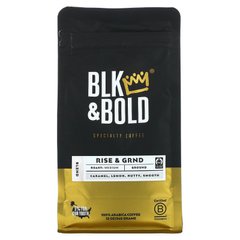 BLK & Bold, Specialty Coffee, молотый, средний, Rise и GRND, 12 унций (340 г) купить в Киеве и Украине
