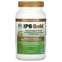 IP-6 International, IP6 Gold, формула для поддержки иммунитета, 120 вегетарианских капсул купить в Киеве и Украине