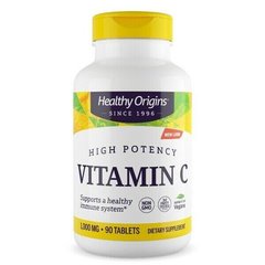 Вітамін C Healthy Origins (Vitamin C) 1000 мг 90 таблеток