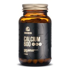 Кальций 600 + витамин Д3 + цинк с витамином К1 Grassberg Calcium 600 D3 Zn K 90 таблеток купить в Киеве и Украине