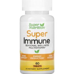 Мультивітаміни для зміцнення імунітету Super Nutrition (Super Immune) 60 таблеток