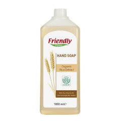 Органічне рідке мило з рисовим екстрактом Friendly Organic Hand Soap Rice 1 л