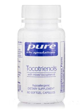 Токотрієноли з токоферолами Pure Encapsulations (Tocotrienols With Mixed Tocopherols) 60 капсул