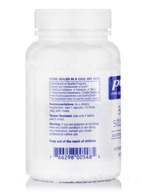 Бета-ситостерол Pure Encapsulations (Beta-Sitosterol) 90 капсул купить в Киеве и Украине